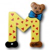 Houten letter M