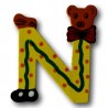 Houten letter N