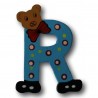 Houten letter R