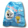 Blauwe Woezel en Pip gymtas