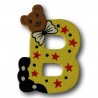 Houten letter B
