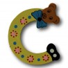 Houten letter C