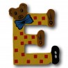 Houten letter E