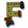 Houten letter F