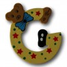 Houten letter G