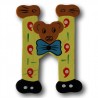 Houten letter H