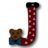 Houten letter J